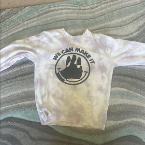 Kids Tie-Dye Sweatshirt - Purple